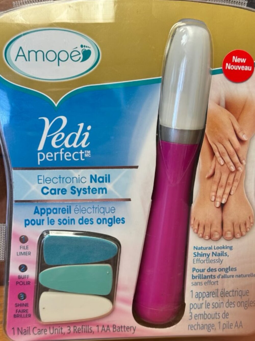 Amope Pedi Perfect Electronic Nail Care System